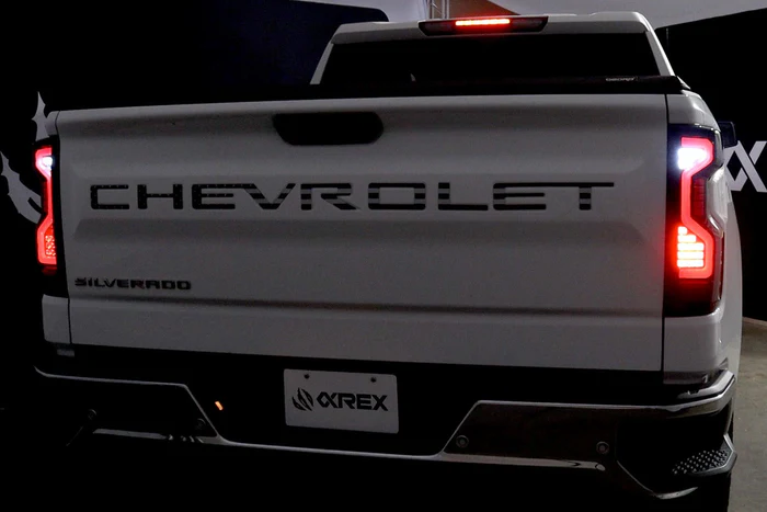 19-24 Chevrolet Silverado 1500 / 20-24 Silverado 2500HD/3500HD PRO-Series LED Tail Lights Red Smoke - Image 5