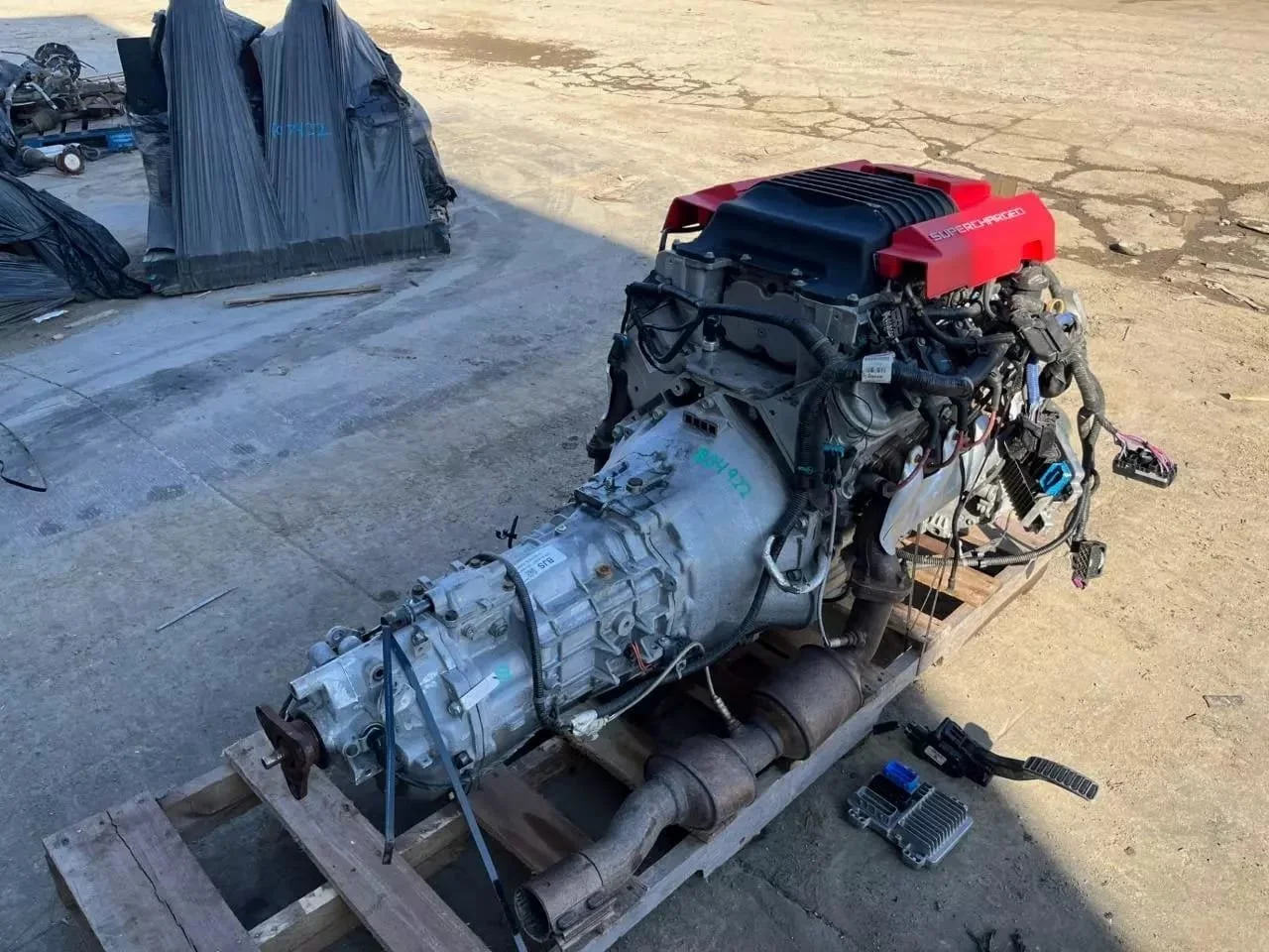 2015 Camaro ZL1 6.2 LSA Supercharged Engine & Tremec TR6060 Trans Swap - Image 3