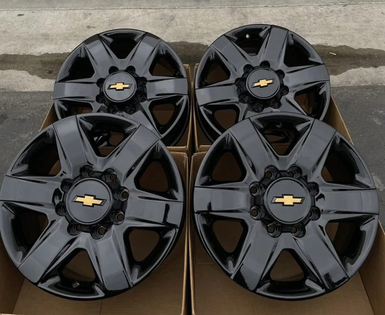 Chevrolet Silverado 2500 3500 HD Gloss Black Wheels Rims