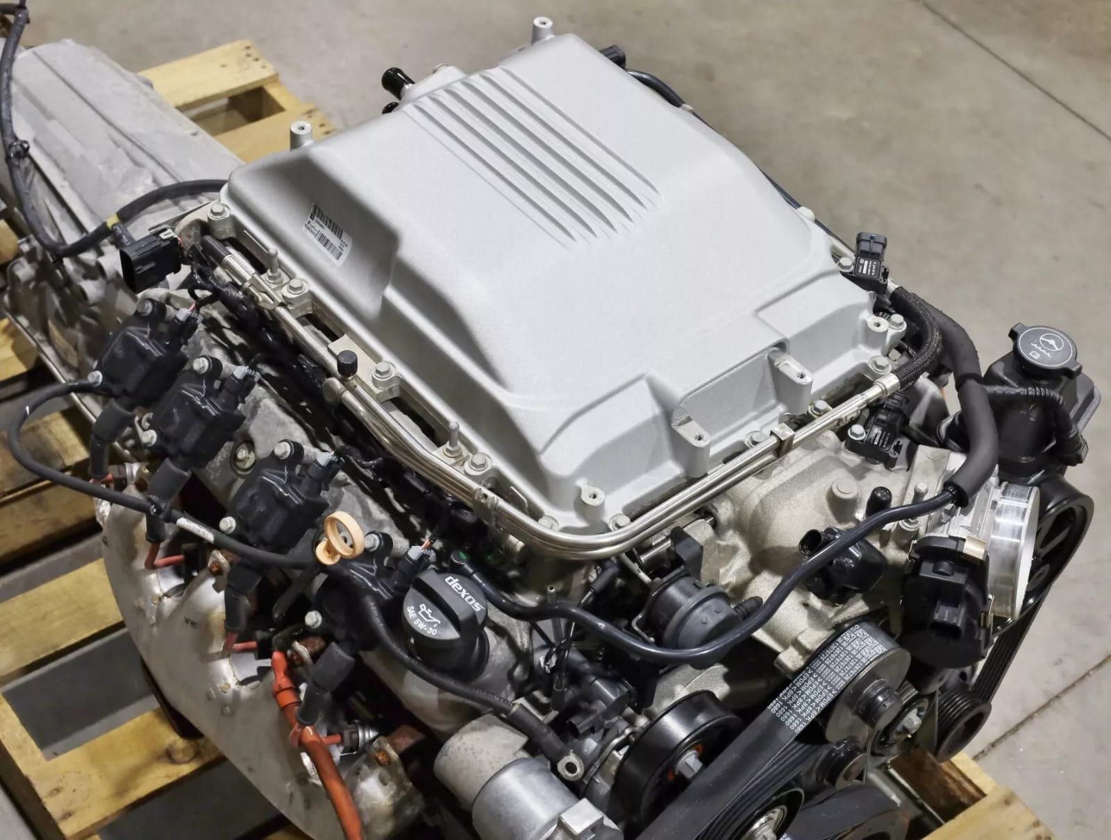 2009 Cadillac CTS-V 6.2L LSA Supercharged Engine and 6L90E Automatic Transmission for Sale - Image 5