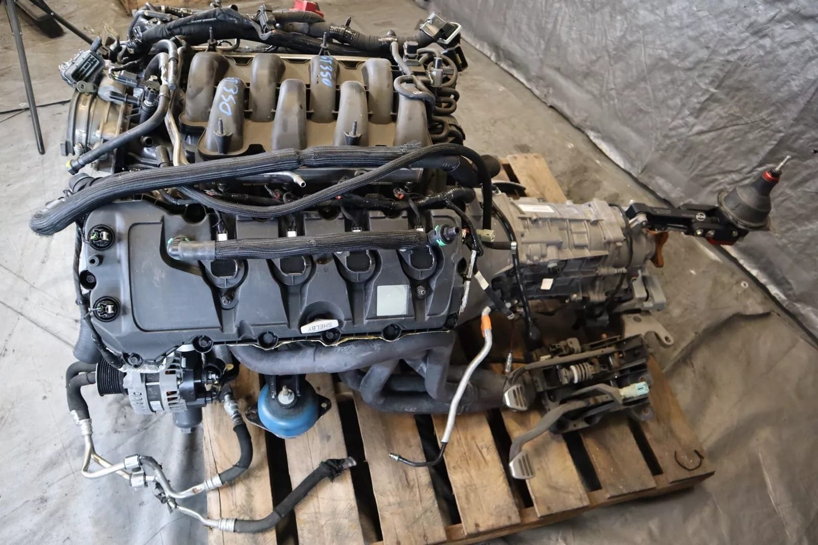 2018 Ford Mustang Shelby GT350 5.2L OEM Voodoo Engine 6 Speed Transmission Swap for Sale - Image 4