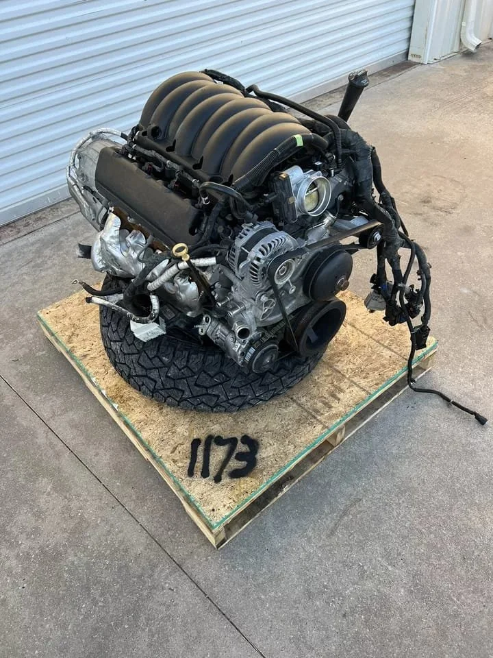 2021 Chevrolet Silverado 1500 5.3L L84 Complete Engine and 2WD 8-Speed Automatic Transmission for Sale - Image 3