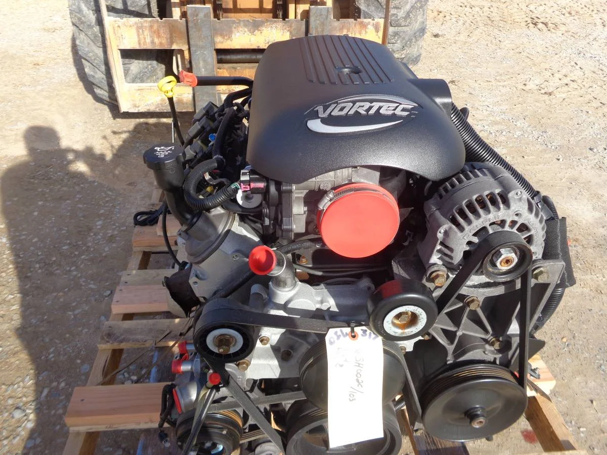 2003 Chevy 6.0 LQ4 Vortec Engine with 4L80E Trans and Wiring – LS Swap Dropout – 41K Miles - Image 6