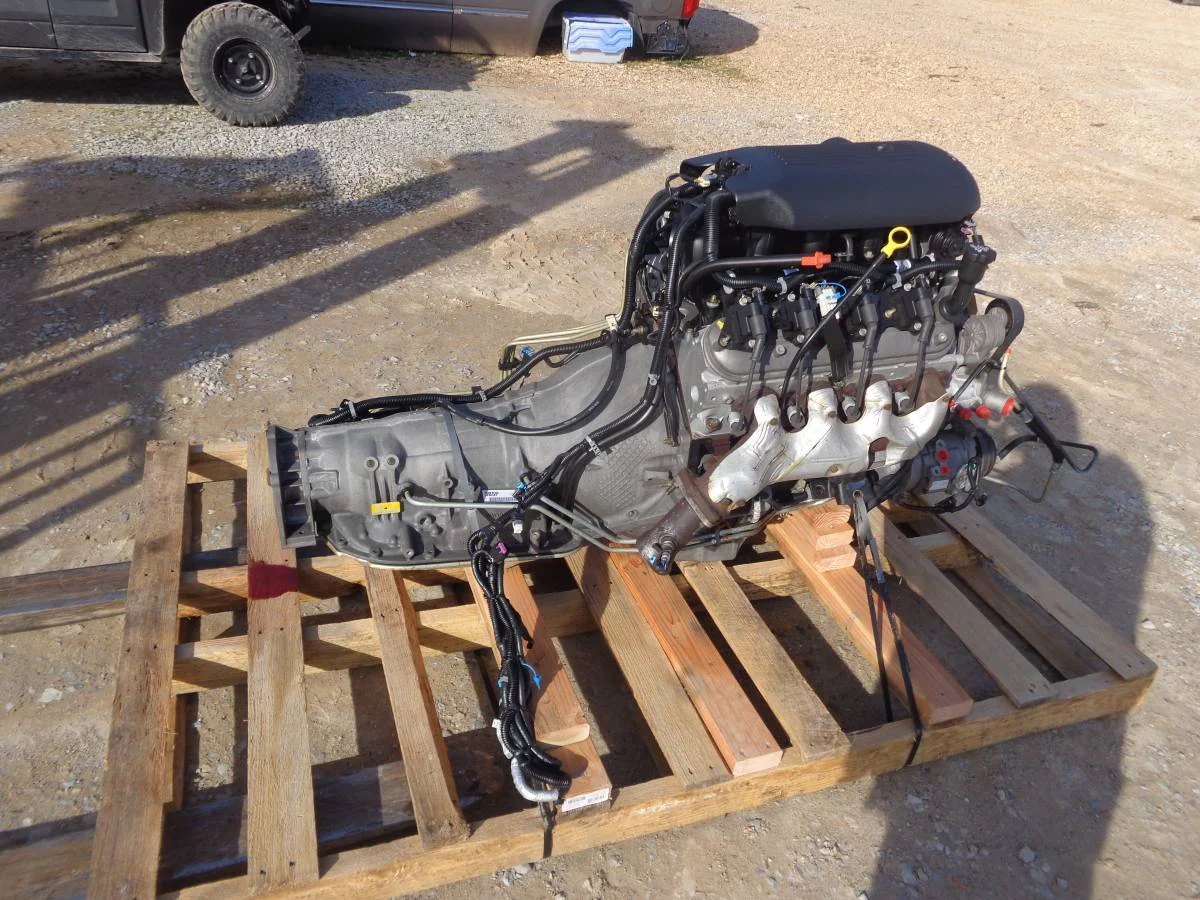 2003 Chevy 6.0 LQ4 Vortec Engine with 4L80E Trans and Wiring – LS Swap Dropout – 41K Miles - Image 5
