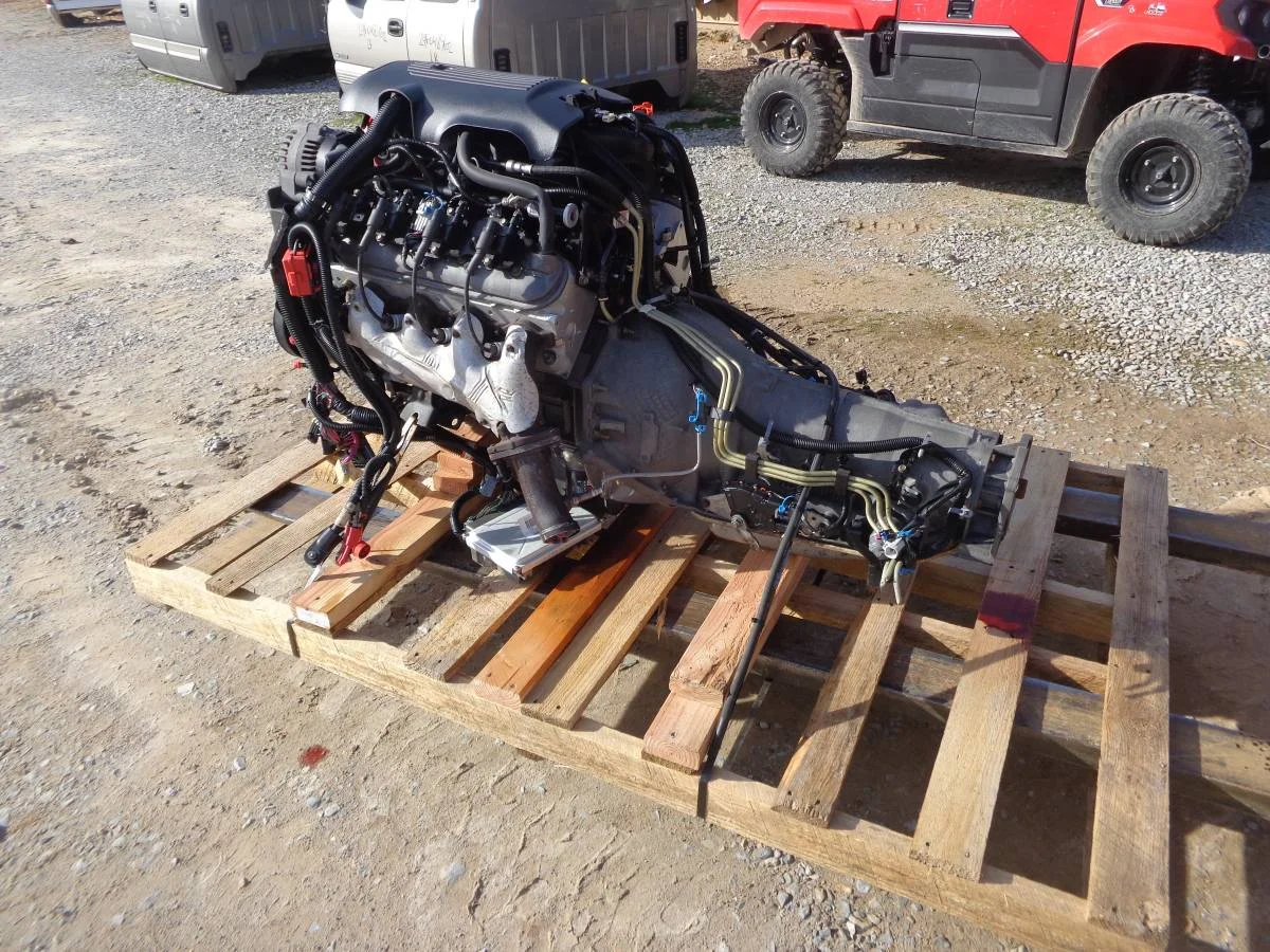 2003 Chevy 6.0 LQ4 Vortec Engine with 4L80E Trans and Wiring – LS Swap Dropout – 41K Miles - Image 4