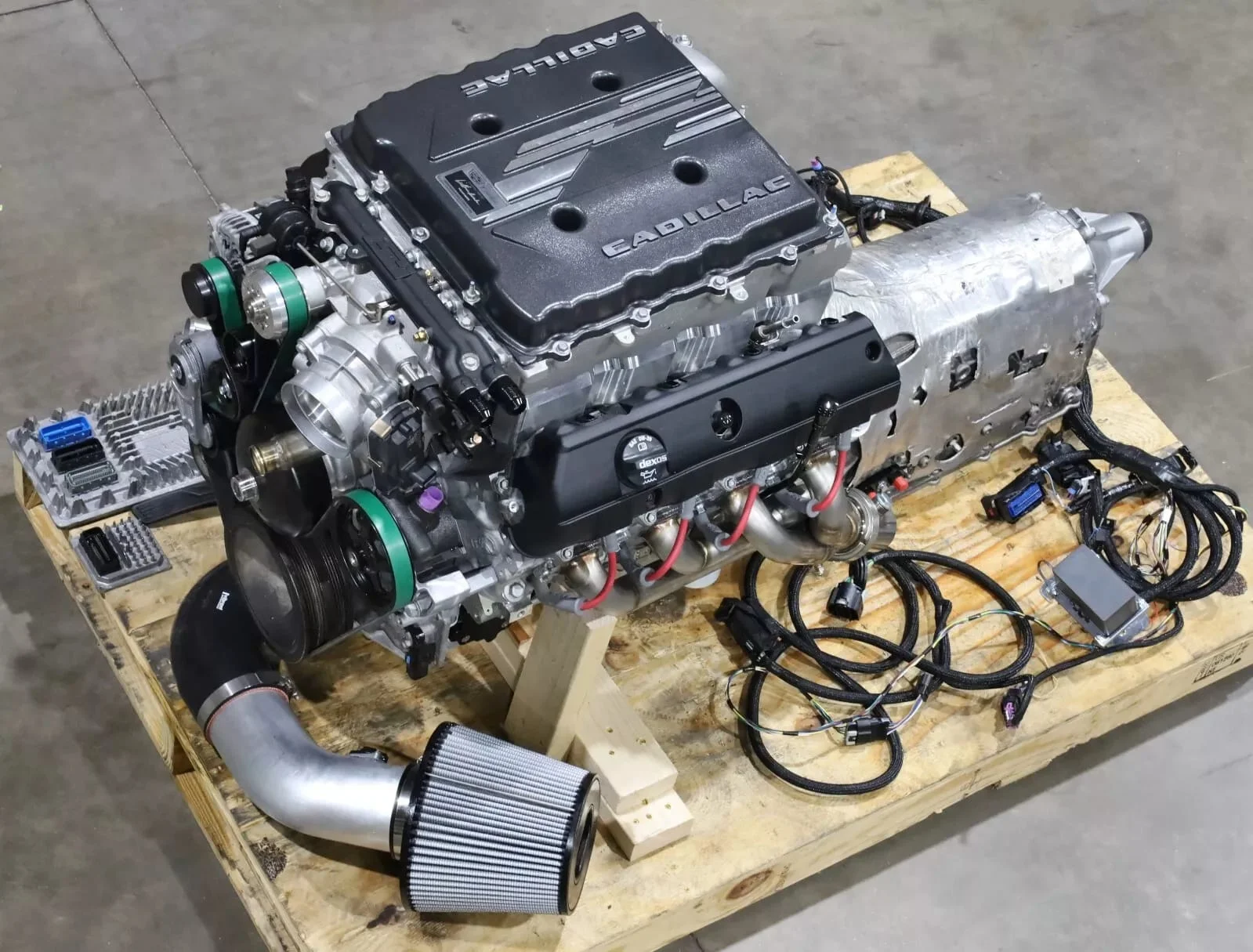 6.2L L87 Engine Drivetrain with LT4 Supercharger and 10L80 10-Speed Auto Transmission – 625HP – 11k Miles - Image 5