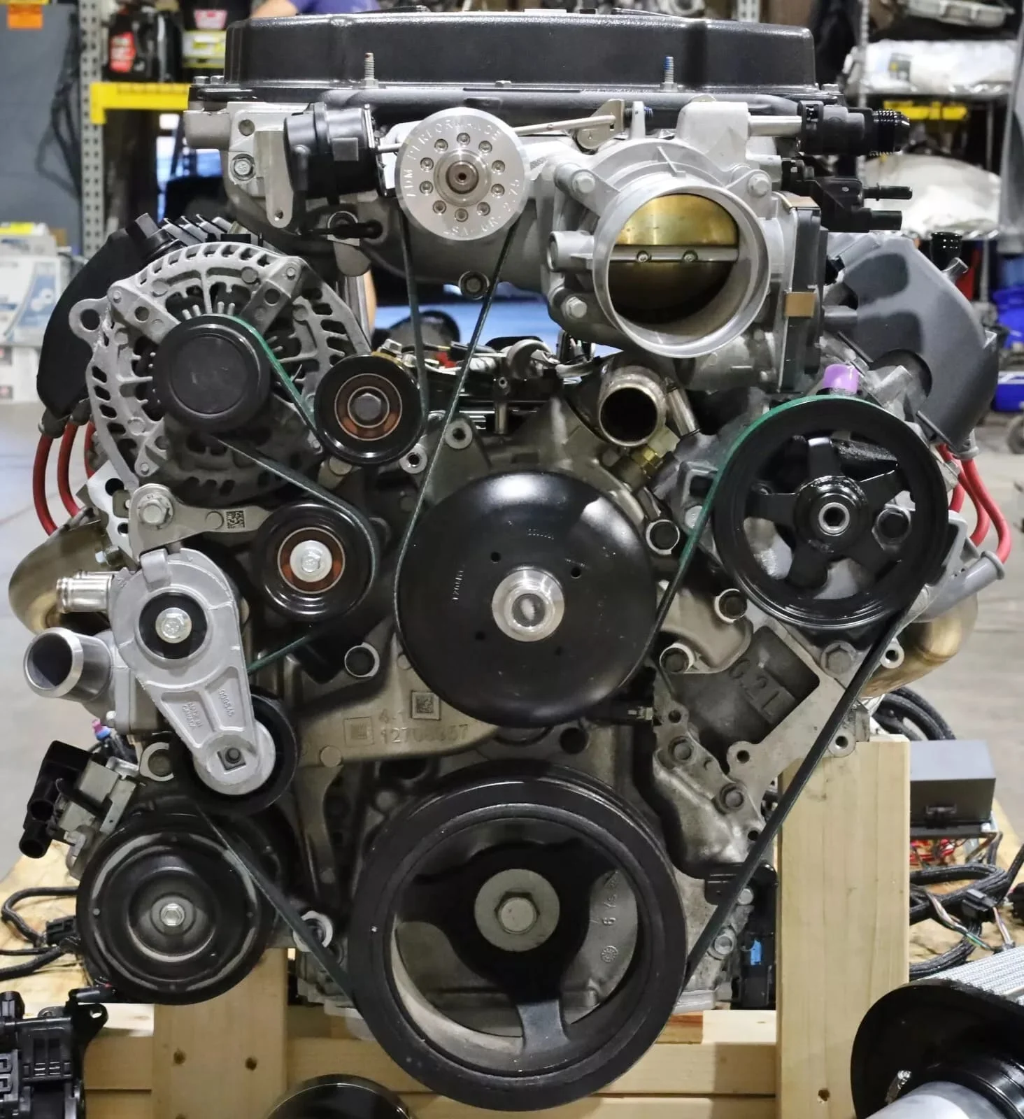 6.2L L87 Engine Drivetrain with LT4 Supercharger and 10L80 10-Speed Auto Transmission – 625HP – 11k Miles - Image 2