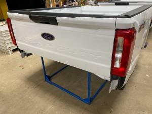 2023-C Ford F-250/F-350 Super Duty White 6.9 ft Short Bed Truck Bed - Image 5