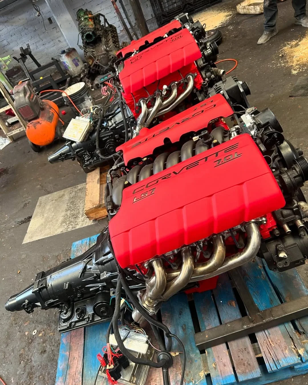 2006 Corvette C6 Z06 7.0L LS7 427 Engine Pullout - Image 4