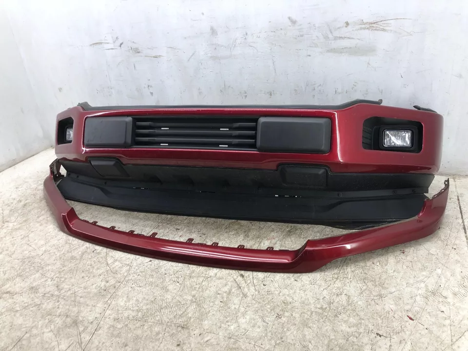 2018-2020 Ford F-150 OEM Front Bumper Assembly with Fog Lamps (Ruby Red) – USED - Image 6