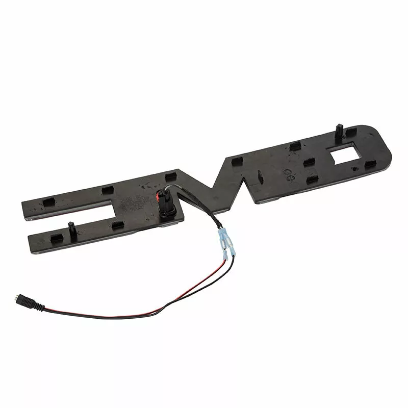 2019-2022 GMC Sierra Illuminated Front Grille Emblem Black OEM - Image 4
