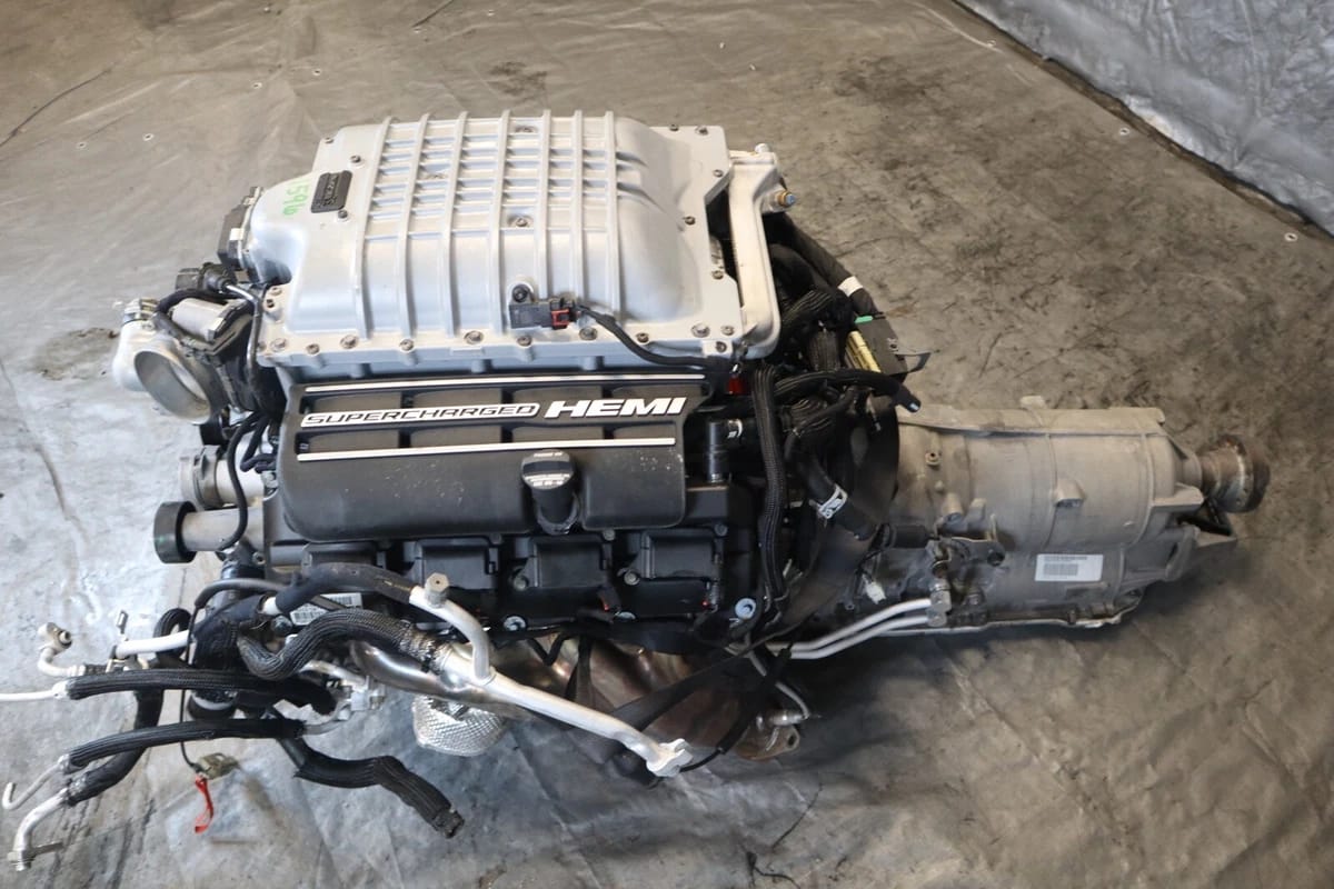 HELLCAT REDEYE 6.2L SUPERCHARGED ENGINE WITH 8HP90 AUTO TRANSMISSION - Image 2