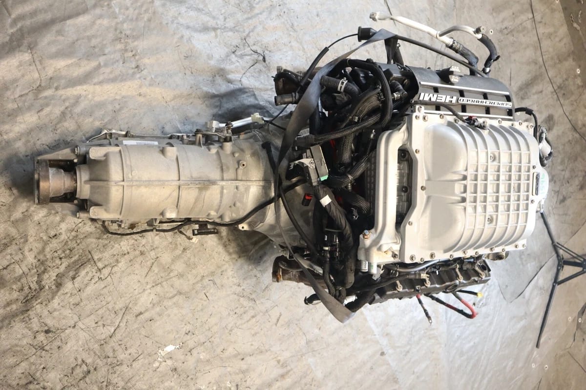 HELLCAT REDEYE 6.2L SUPERCHARGED ENGINE WITH 8HP90 AUTO TRANSMISSION - Image 5