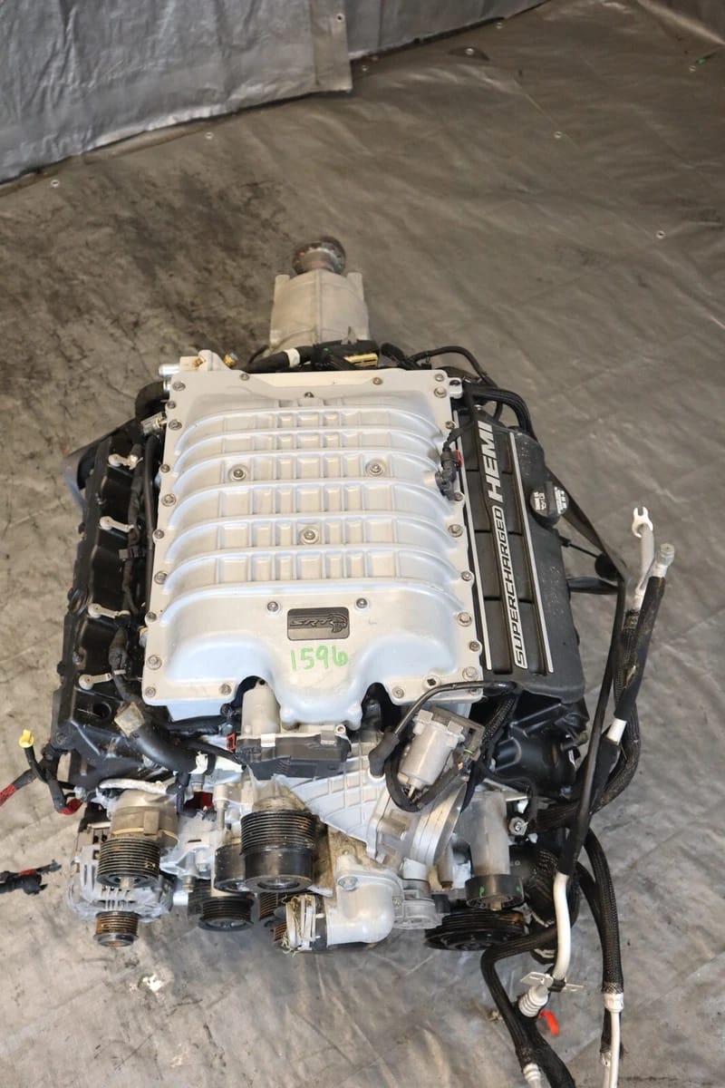 HELLCAT REDEYE 6.2L SUPERCHARGED ENGINE WITH 8HP90 AUTO TRANSMISSION - Image 9