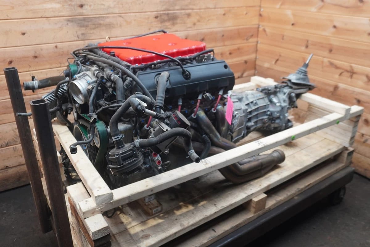 Lt4 6.2l Supercharged Engine & Manual Transmission Dropout - Image 3