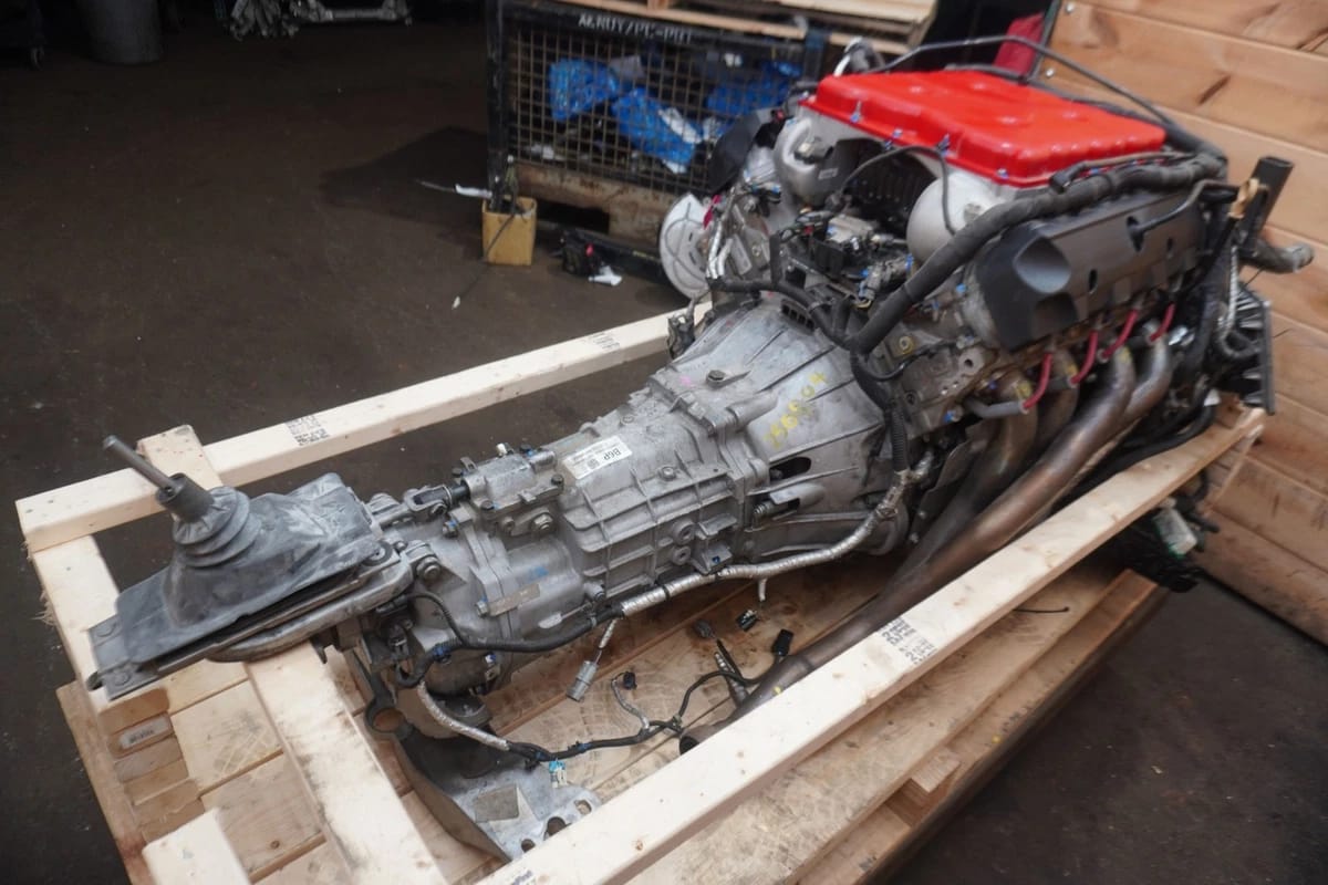 Lt4 6.2l Supercharged Engine & Manual Transmission Dropout - Image 6